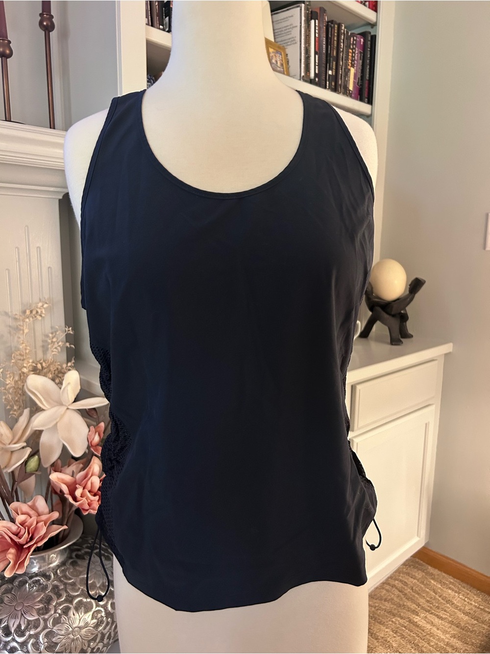 Athleta Women’s Navy Racerback Tank Top